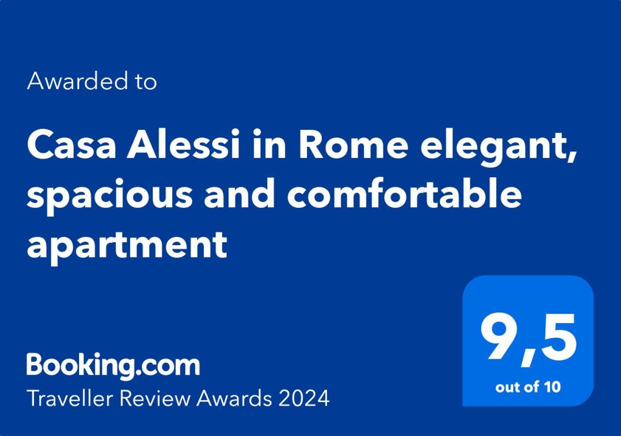 Casa Alessi In Rome Elegant, Spacious And Comfortable Apartment Ngoại thất bức ảnh
